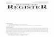 Issue 28 REGISTE NEW YORK STATE RThe New York State Register (ISSN 0197 2472) is published weekly. Subscriptions are $80 per year for ﬁrst class mailing and $40 per year for periodical