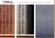 Staffordshire Clay Building Products - Ketley Brochure.pdf · 2019-10-24 · Plain Staffordshire Blue Inherent natural beauty and strength Dragfaced Chamfered Dragfaced Square edged