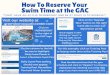 Swim Time at the GAC How To Reserve Your...How To Become a ` À Æ;¯Ê¼;Ô {À ÆM ;pÆember at the GAC ¼ ªÀ{¯¼¯p»ÊpÆ || ªÆ ¼ |¯© £ | ;¯ª" 7#NN#=8N" Æ¯;Æ ;¼