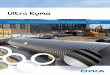 PP SN8 structured wall piping system for large diameter drainage · 2019-11-19 · 3 Ultra Kyma® DN/ID mm Outside Ø mm Standard length* in m Packed per 300/297 340 6.0 8 pcs 400/396