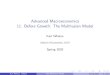 Advanced Macroeconomics 11. Before Growth: The Malthusian …karlwhelan.com/Macro2/slides-11.pdf · 2020-03-10 · School of Economics, UCD Spring 2020 Karl Whelan (UCD) The Malthusian