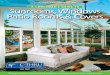 A CONSUMER’S GUIDE TO Sunrooms, Windows Patio Rooms & … · Sunrooms, Windows Patio Rooms & Covers 65th ANNIVERSARY EDITION $595 Vol. 3.35 Three generations of manufacturing excellence