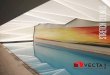 STRETCH CEILINGS - Vecta · 2018-12-16 · Stretch ceilings are manufactured from a PVC film to which a “harpoon” is welded to the perimeter. Installation is achieved by first