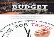 Tax proposals of Finance Bill 2016 - A C Bhuteria · Tax proposals of Finance Bill 2016 3 | P a g e A. RATES OF INCOME TAX 1. Income Tax Rates (For Assessment Year 2017-18) The Income
