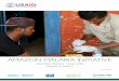 AmAzon mAlAriA initiAtive - Links Global · Elimination 2016–2020 aligned to the Global Technical Strategy 2016–2030. PAHO’s Technical Advisory Group (TAG) for malaria reviewed