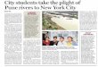 City students take the plight of Pune rivers to New York Cityus.iearn.org/assets/imgs/docs/punearticle.pdf · the rivers in Pune and con-ducted water testing to check its PH value