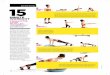Get-Fit Tricks 1 15 - Women's Health · MINUTE WORKOUT CHALLENGE YOUR MUSCLES These stability moves will sculpt and tone your entire body 15 whether you’re trying to nail a headstand
