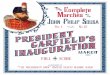 President Garfield’s Inauguration March (1881)€¦ · President Garfield’s Inauguration March (1881) The only two marches Sousa dedicated to presidents of the United States were