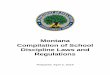 Montana Compilation of School Discipline Laws and Regulationssafesupportivelearning.ed.gov/sites/default/files... · regulations were compiled through exhaustive searches of legislative