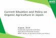 Current Situation and Policy on Organic Agriculture …...523 respondents 