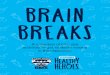 BRAIN BREAKS - Geelong Football Club€¦ · BRAIN BREAKS FREE DANCE Dance to the music anyway you want. Variation Start and stop the music, have students freeze when the music stops