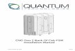 CNG Gen 2 BOC FSM Installation Manual Rev B · If you need further information or have any questions, please contact: Quantum Fuel Systems Technologies Worldwide, Inc. 25242 Arctic