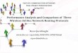Performance Analysis and Comparison of Three Wireless Ad ...ljilja/ENSC895/Projects/qarehbaghi/... · Simulation of AODV with OPNET. •J. Broch et al., “APerformance Comparison
