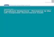 Financial Reporting Council · 2017-07-26 · September 2014 Feedback Statement - Revisions to the UK Corporate Governance Code Financial Reporting Council. The FRC is responsible