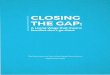 CLOSING THE CAP · the gap between the government's minimum and the wage people need to live on in London is wider than previously estimated. reflecting rising housing costs. changing