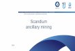 Scandium ancillary mining - Scale Project – Scandiumscale-project.eu/wp-content/uploads/2018/12/5-V.-Chashchin_Produc… · production Solutions after uranium sorption We produce: