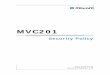 400a - MikroM MVC201 SecurityPolicy V1.04 ... Introduction MVC201 â€“ non-proprietary Security Policy