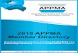 2018 APPMA Member Directory€¦ · drums and pails. In August 2010, Titonwrap pre-stretch pallet wraps together with Titonwrap wrapping machines ... As demand for quality products