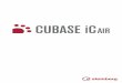 Cristina Bachmann, Heiko Bischoff, Christina Kaboth, Insa ... · Performing Gestures With Cubase iC Air and your gesture controller, you are capable of performing following exclusive