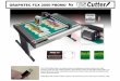 GRAPHTEC FCX 2000 PROMO by - USCutter · Graphtec Cutting Master 4 sthe industry's premiere plug- n software for Adobe Illustrator and CorelORAW Graphics Suite This plug- n allows