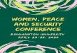 Conference Access Information - Binghamton University · Conference Access Information 1 Establishing a Zoom Protocol for Our Feminist Conference Zoom is a free platform. Please set