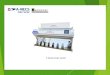 S Series Color sorter - Agromay · S Series Color sorter. A-MECS Color Sorter A-MECS Co.,Ltd , KOREA : Established in1993 ... Rice Stone -B Tr ansparentResin WhiteTesin Glass Stone-A