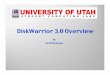 DiskWarrior 3.0 Overview - University of Utah · 2020-06-25 · DiskWarrior 3.0 Overview By Scott Doenges. What is DiskWarrior? • Popular directory repair/recovery utility for Mac