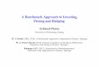A Benchmark Approach to Investing, Pricing and Hedging · A Benchmark Approach to Investing, Pricing and Hedging Eckhard Platen University of Technology Sydney Pl. & Heath (2006,