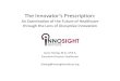 The Innovator’s Prescription...The Innovator’s Prescription: An Examination of the Future of Healthcare th hthrough the Lens of Di tiDisruptive ItiInnovation Jason Hwang, M.D.,