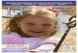 May Institute in Exceptional Parent Magazine - Helping a ... · The Family and Protessional journal ror the Special Needs community Infants Children Adolescents Adults onal 'Issue