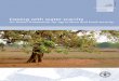 Coping with water scarcity · 2014-02-21 · vi Coping with water scarcity - an action framework for agriculture and food security 4.3 A dynamic model of policy responses 20 4.4 Agricultural