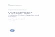 Programmable Control Products VersaMax* · Programmable Control Products VersaMax* Modules, Power Supplies and Carriers User Manual, GFK-1504N ... GE may have patents or pending patent