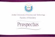 Departments - Jordan University of Science and Technology · The Faculty of Dentistry at Jordan University of Science and Technology (JUST) was founded in 1983. It is considered one
