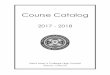 Course Catalog 2017-2018 7.5.17 - Saint Mary's College ...€¦ · selectives, and the ones that are optional as electives. Course Catalog 2017-2018 5 Three major factors must be