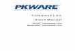 Command Line Users Manual - CacheFly2011/10/25  · command-line interface to PKZIP/SecureZIP for use in creating scripts and batch files. With Command Line, you execute PKZIP/SecureZIP