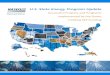 U.S. State Energy Program Update · implement a 20-year lease-purchase agreement to implement $98 million of energy upgrades. All energy efficient measures have been completed and