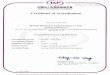TAF Certificate(2018) · 2018-09-07 · Certificate No. . 1073-180521 PI, total 3 pages Date : May 21, 2018 Chung-Lin Wang President, Taiwan Accreditation Foundation Accredited Scope