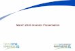 March 2016 Investor Presentation/media/Files/N/NEE-IR/news-and-… · Q3 2016 Final decision by PSC expected Rate hearings Q2 Late Q2 Early Q3 March 2016 Intervenor, staff, and FPL