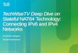 TechWiseTV Deep Dive on Stateful NAT64 Technology: … · smart phones (3G, LTE etc.) Or , Enterprises deploying IPv6-only network Scenario 2: The IPv4 Internet to an IPv6 network