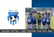 MAJURA FOOTBALL CLUB STRATEGIC PLAN 2015-2020 · Majura Football Club was founded in 1981 as a junior football club for Canberra’s Inner North. Majura evolved from two of the earliest