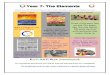 Year 7- The Elements - Mark Way€¦ · Year 7- The Elements Choose one task when homework is set in class. You have 2 weeks to complete your task. Colour collage Make a collage of