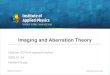 Imaging and Aberration Theory - iap.uni-jena.deand+aberration+theory...approximation, inhomogeneous media 4 08.11. Aberration expansions single surface, general Taylor expansion, representations,