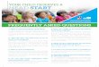 YOUR CHILD DESERVES A HEAD START · YOUR CHILD DESERVES A FREQUENTLY ASKED QUESTIONS 1. What is Head Start/Early Head Start? The Head Start/Early Head Start Program is a federally