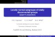 Locally normal subgroups of totally disconnected groups ... · Locally normal subgroups Direct factors The structure lattice Deﬁnition Let G be a t.d.l.c. group. Given a subgroup