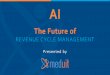 AI · Speech analytics ... predictive analytics fueled by AI Tools should drive some action or change in workflow to generate ROI Patient’s propensity to pay Payer’s probability