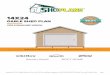 14X24 U S T O M E R S ATIS RATE FACTIO C N SHED PLAN€¦ · ROOF SECTION Once all the walls are built, you will start working on the roof. Note that roofing is a complex and strenuous