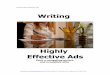 Writing - RichardPresents · Writing Highly Effective Ads Writing Highly Effective Ads Paint a compelling picture and irresistible offer Compliments RichardPresents.com Old School