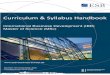 Curriculum & Syllabus Handbook - ESB Business School€¦ · Curriculum & Syllabus Handbook International Business Development (IBD) Master of Science (MSc) Semester: Sommersemester