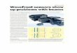  · 2014-06-10 · PRODUCT GUIDE Wavefront sensors show up problems with beams Whether it's adjusting a telescope or focusing a laser beam to a small spot, wavefront sensing can help