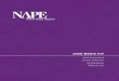 NAPE Magazine NAPEexpo · * Direct-mail inserts: Save on mailing costs by including a promotional piece (postcard, brochure, flyer, etc.) with the NAPE magazine. Direct-mail pieces